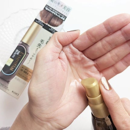 髪のキメ美容プレミアムヘアオイル/エッセンシャル/ヘアオイルを使ったクチコミ(2枚目)