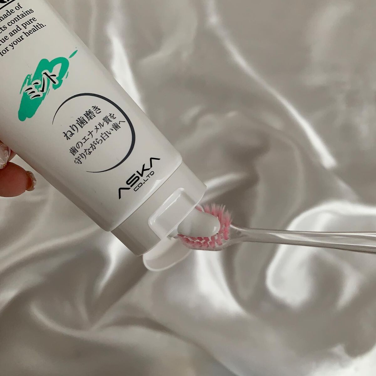 LAVOOL ねり歯磨き/アスカ/歯磨き粉を使ったクチコミ（2枚目）