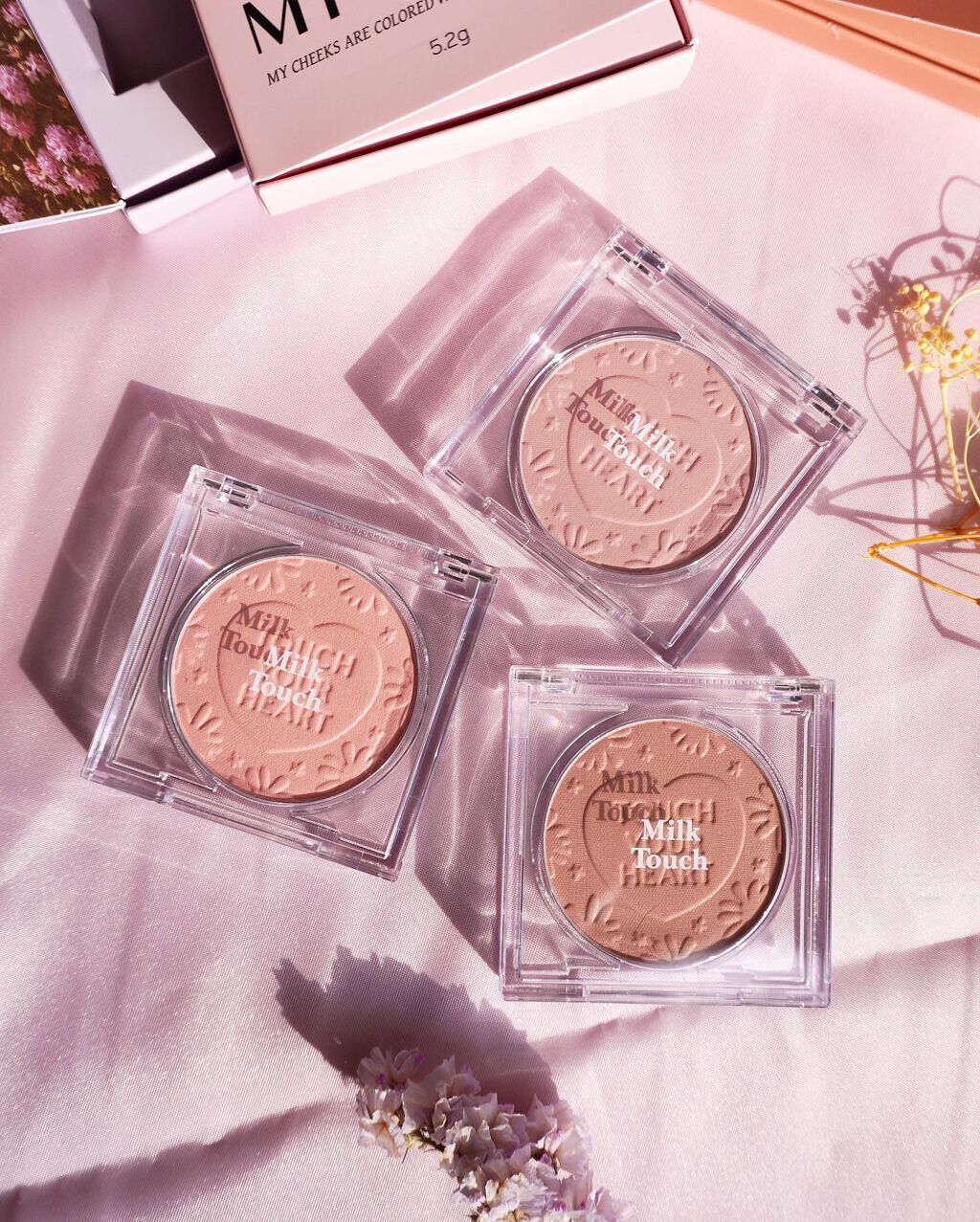 Milk Touch タッチマイチークインブルームのクチコミ「【MilkTouch新作チークレビュー】
ㅤㅤㅤㅤㅤㅤㅤㅤㅤㅤㅤㅤㅤ
こんにちは、韓国コスメ&.....」（2枚目）