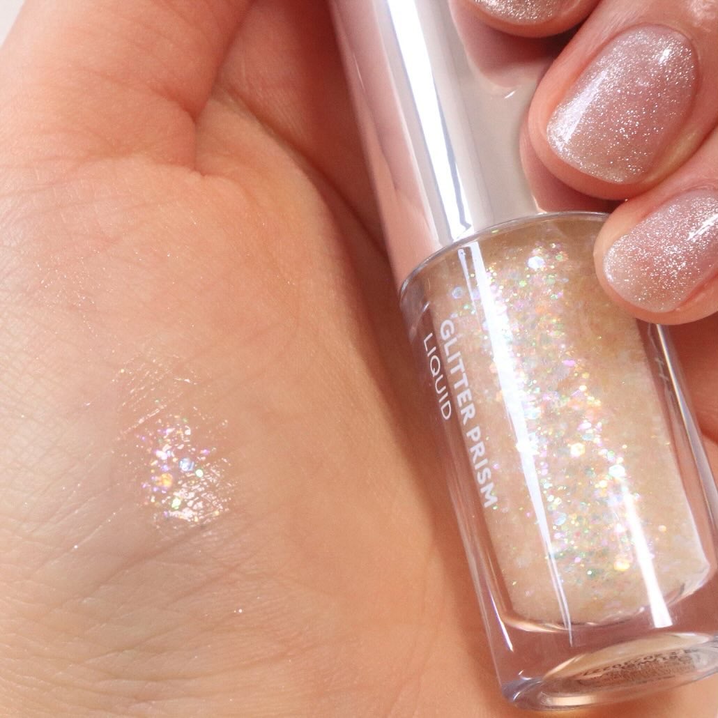 グリッタープリズム リキッド/MISSHA/グリッターを使ったクチコミ（2枚目）