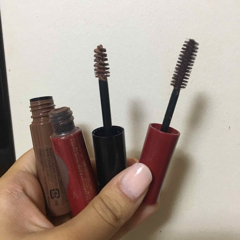 パーフェクトカラーアイブロー/インテグレート/眉マスカラを使ったクチコミ(3枚目)