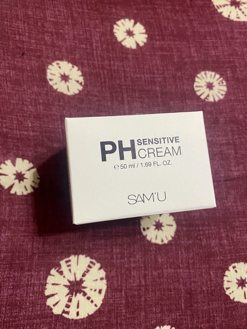 サミュ PHセンシティブクリーム/SAM'U/フェイスクリームを使ったクチコミ（1枚目）