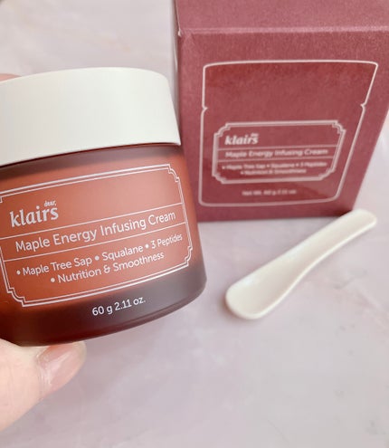 メープルエナジーインフュージングクリーム/Klairs/フェイスクリームを使ったクチコミ(1枚目)