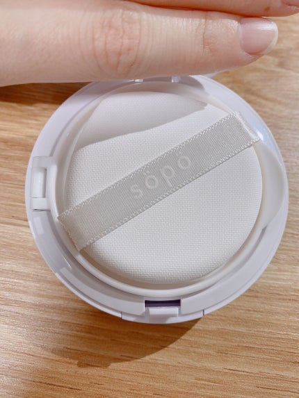 クッションファンデ/sopo/クッションファンデーションを使ったクチコミ(4枚目)