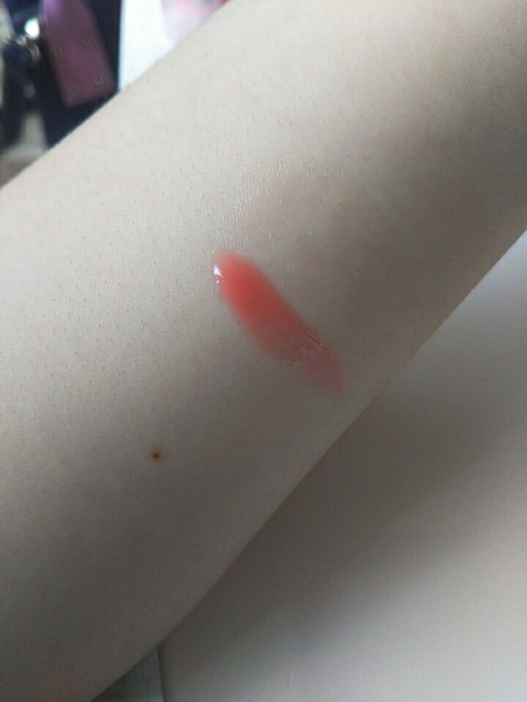 ジェルグロスリップ/CEZANNE/リップグロスを使ったクチコミ（3枚目）