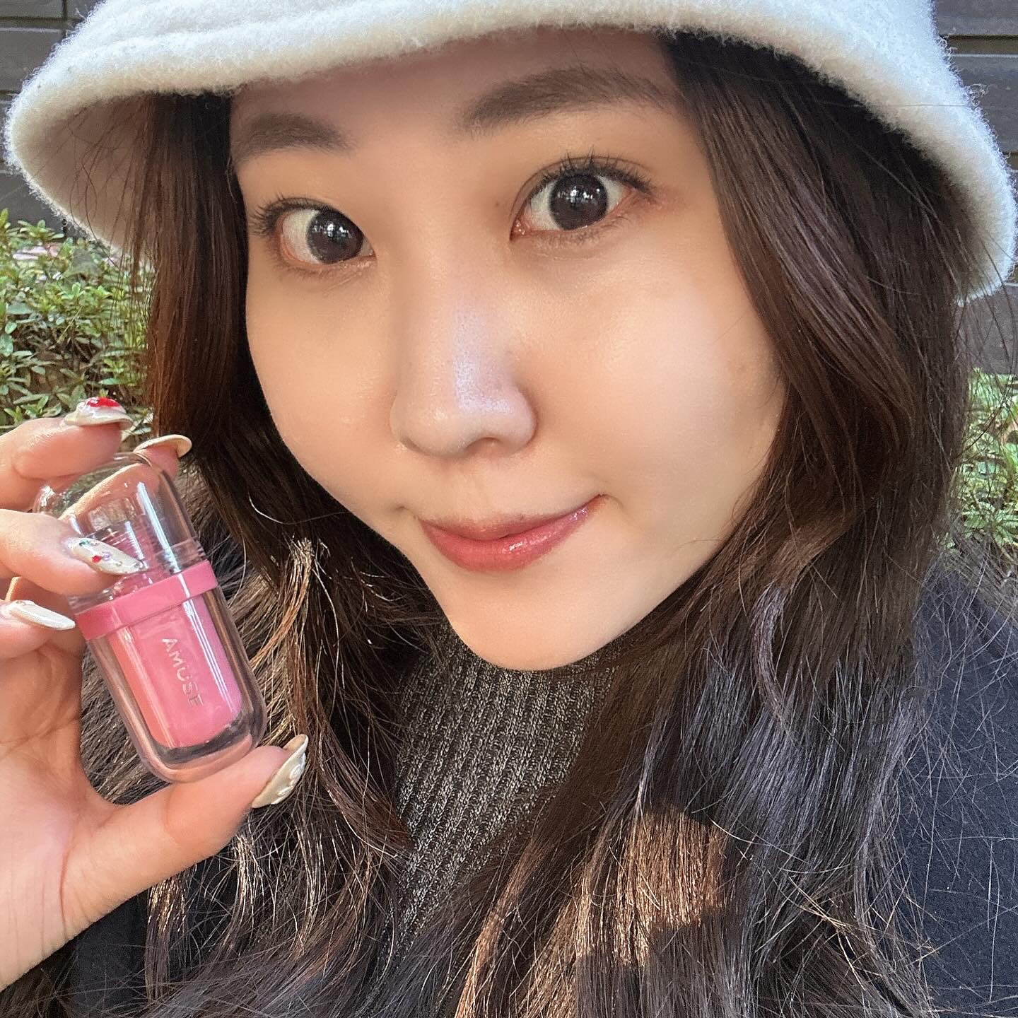 ジェルフィットティント/AMUSE/リップティントを使ったクチコミ（2枚目）