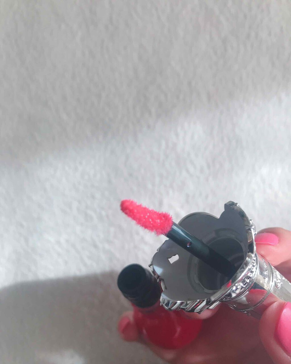 フォーエヴァージューシー オイルルージュ/JILL STUART/口紅を使ったクチコミ（3枚目）