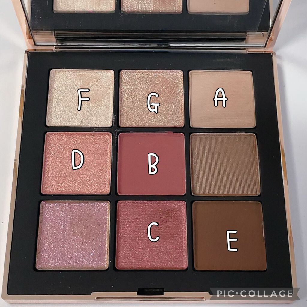 アンインヒビテッド アイシャドーパレット/NARS/アイシャドウパレットを使ったクチコミ(3枚目)