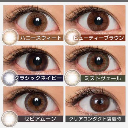 LARME MOISTURE UV(ラルムモイスチャーUV)/LARME/カラーコンタクトレンズを使ったクチコミ(1枚目)