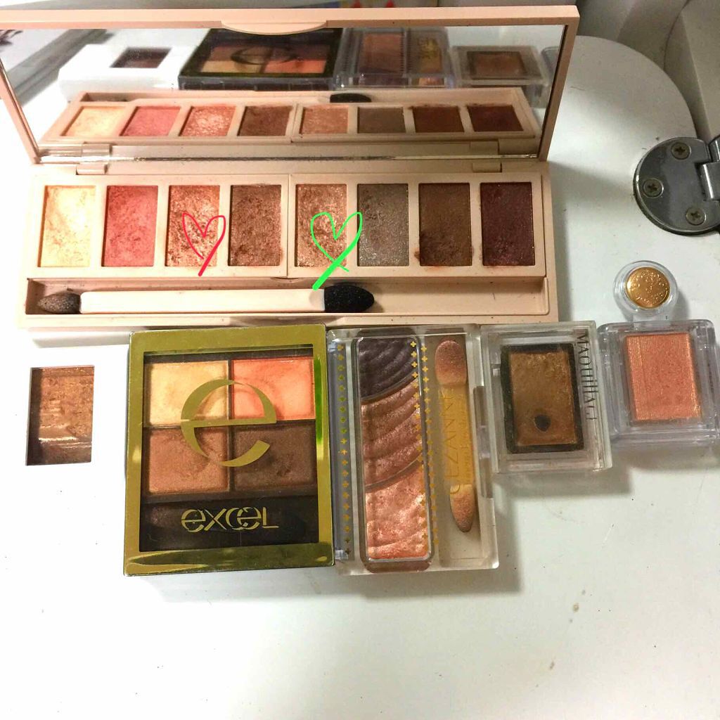 アイカラー N(パウダー)/マキアージュ/単色アイシャドウを使ったクチコミ（3枚目）