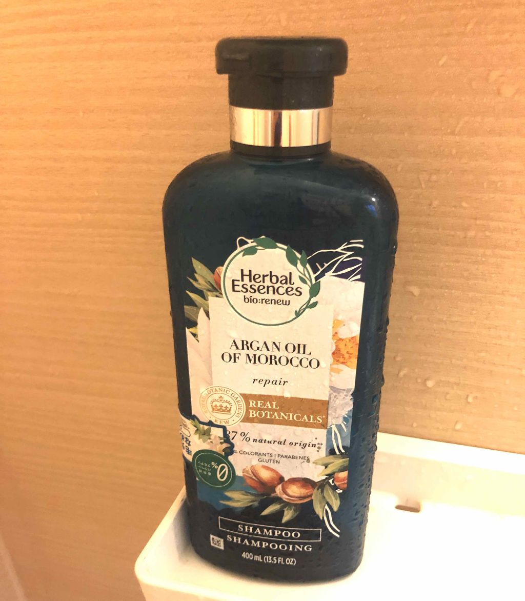ビオリニュー モロッカンオイル シャンプー／コンディショナー シャンプー/ハーバルエッセンス/市販シャンプーを使ったクチコミ（1枚目）
