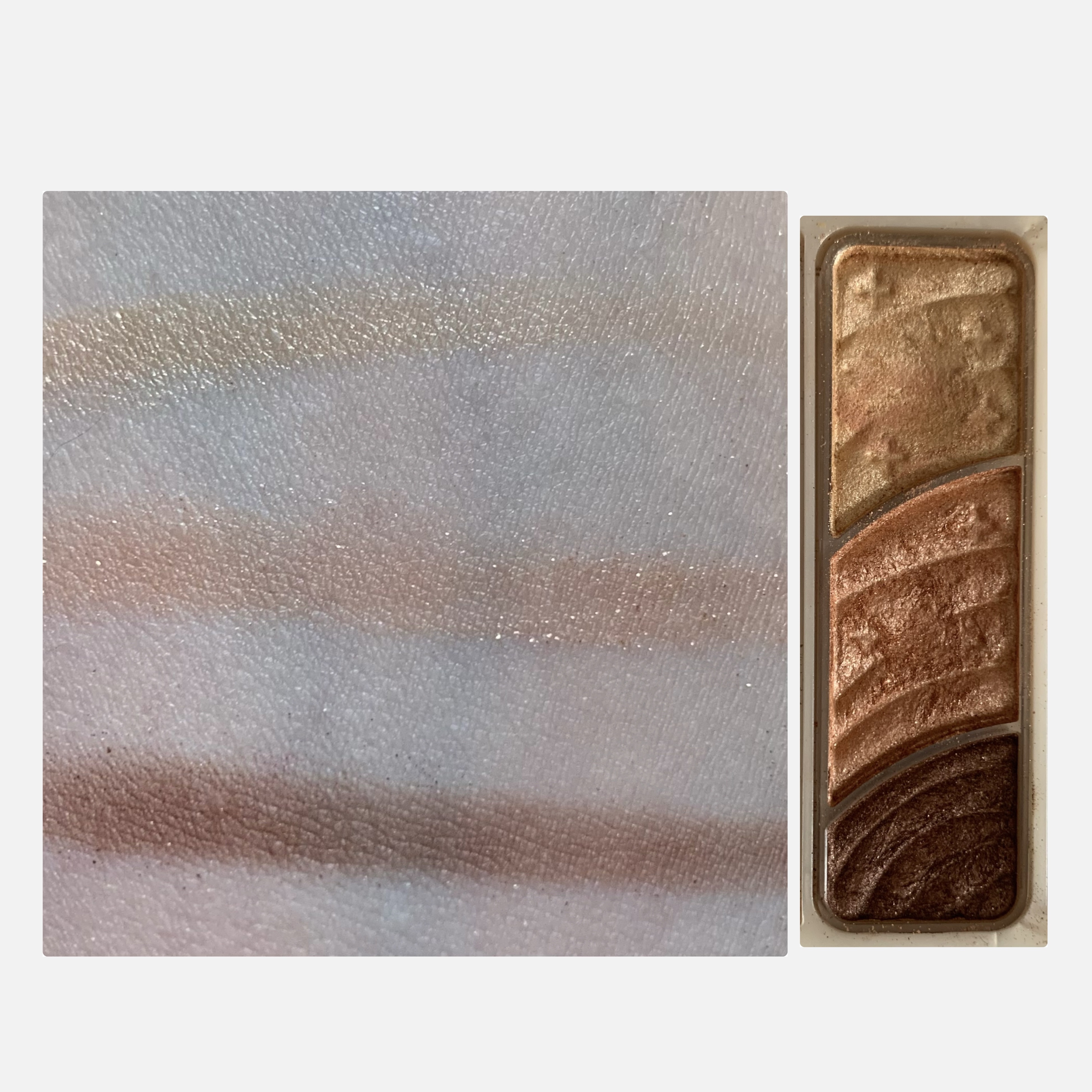 トーンアップアイシャドウ/CEZANNE/アイシャドウパレットを使ったクチコミ（2枚目）