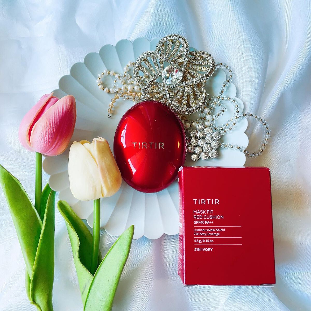 ✿

TIRTIR
MASK FIT REDCUSHION✰⋆
.
以前　@jzzzzk さんと
@tirtir_jp_official さんのコラボキャンペーンで
いただきました❤︎
.
以前から気になっていた
TIRTIRのクッション
