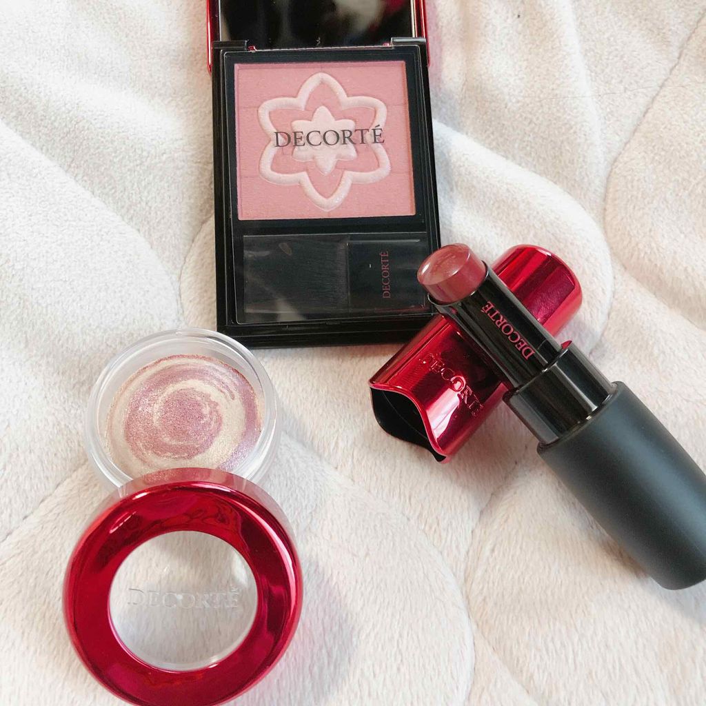 メイクアップ コフレ Ⅱ（クリスマスコフレ 2019）/DECORTÉ/メイクアップキットを使ったクチコミ（3枚目）