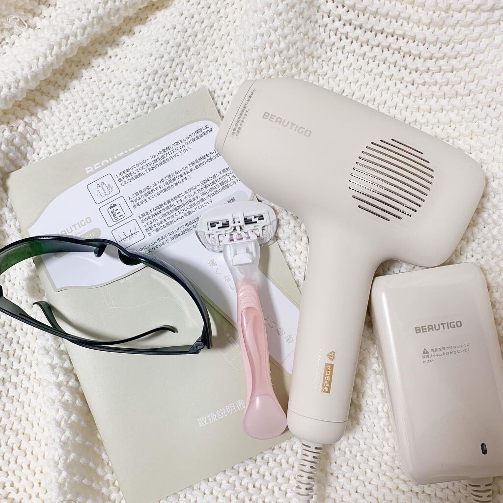 サファイアIPL脱毛器　/yete/家庭用脱毛器を使ったクチコミ（2枚目）