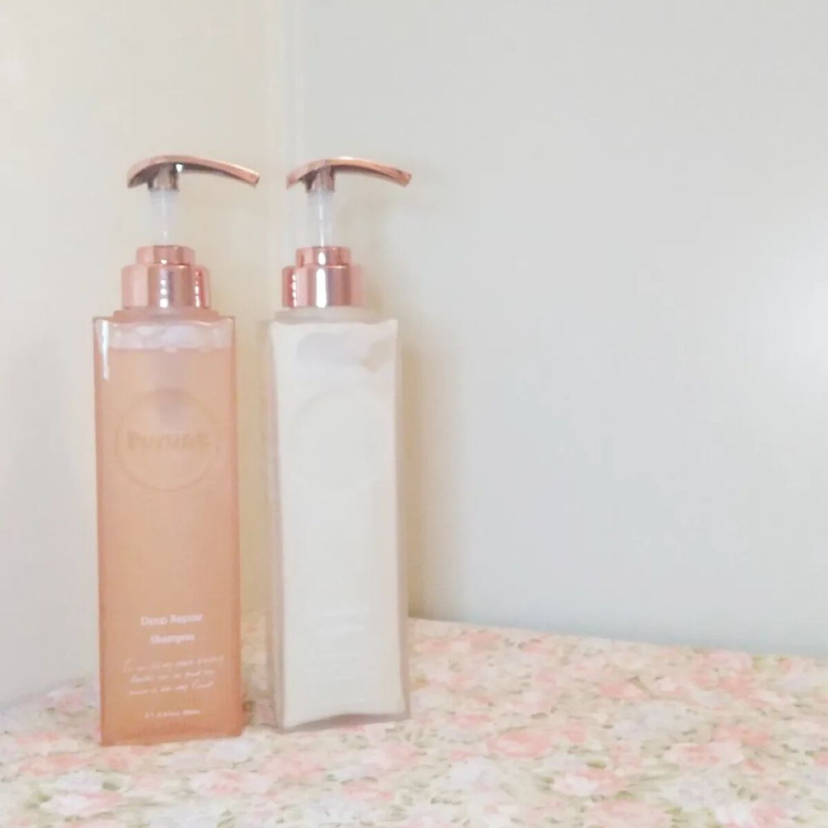 プルント ディープリペア美容液シャンプー／トリートメント/Purunt./市販シャンプーを使ったクチコミ（1枚目）