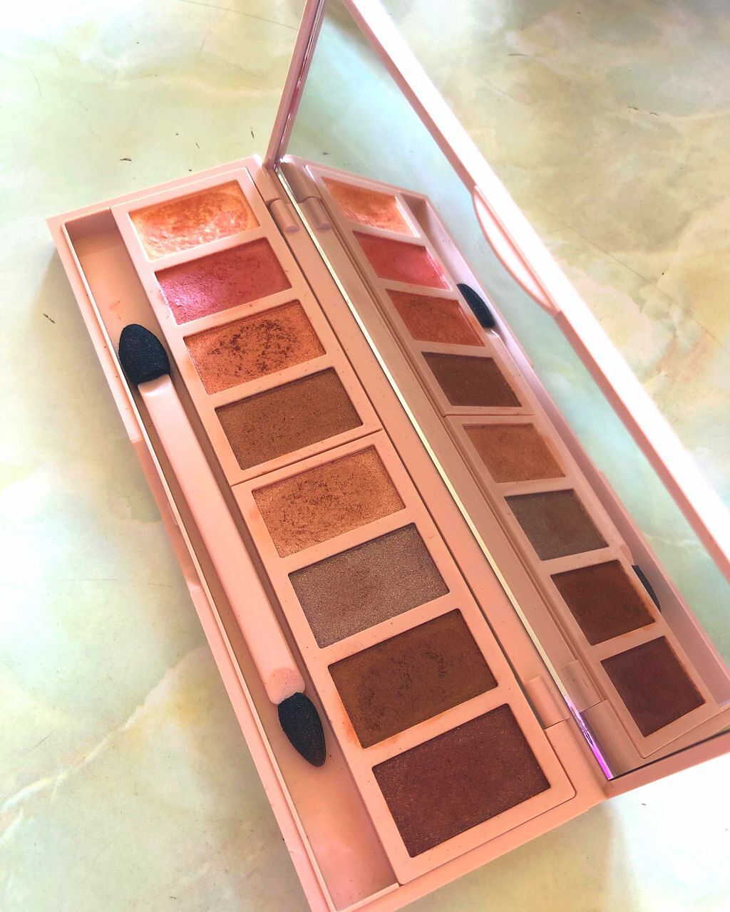 グラマラスヌード アイパレット (クリスマスコフレ 2017)/Visée/メイクアップキットを使ったクチコミ（1枚目）