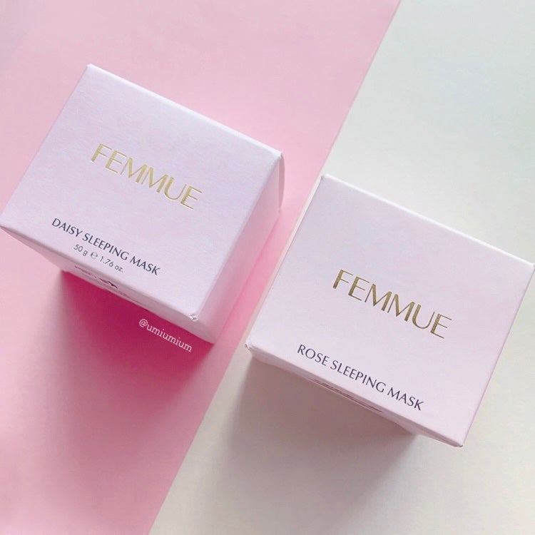 ローズウォーター スリーピングマスク/FEMMUE/フェイスクリームを使ったクチコミ(5枚目)