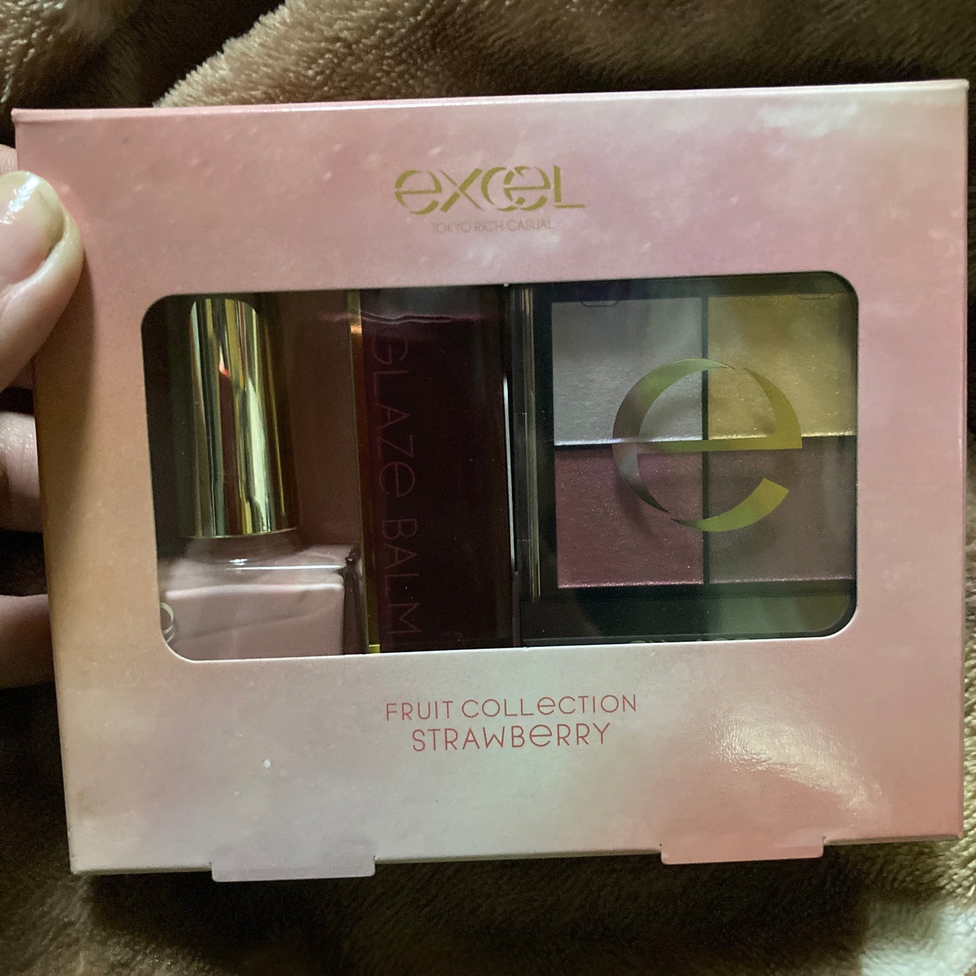 グレイズバームリップ/excel/口紅を使ったクチコミ(3枚目)