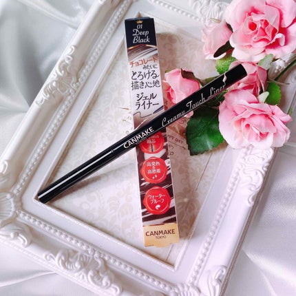 クリーミータッチライナー/キャンメイク/ジェルアイライナーを使ったクチコミ(1枚目)