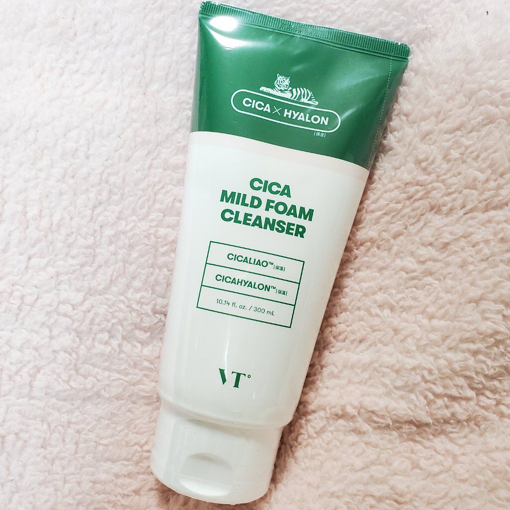 CICA マイルドフォームクレンザー/VT/洗顔フォームを使ったクチコミ（1枚目）