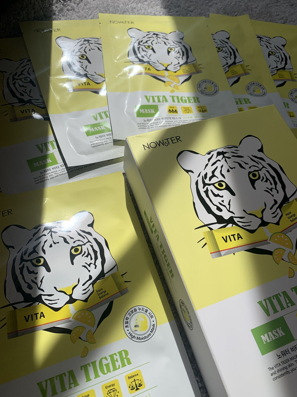 ビタタイガーマスク/NOWATER/シートマスク・パックを使ったクチコミ（1枚目）
