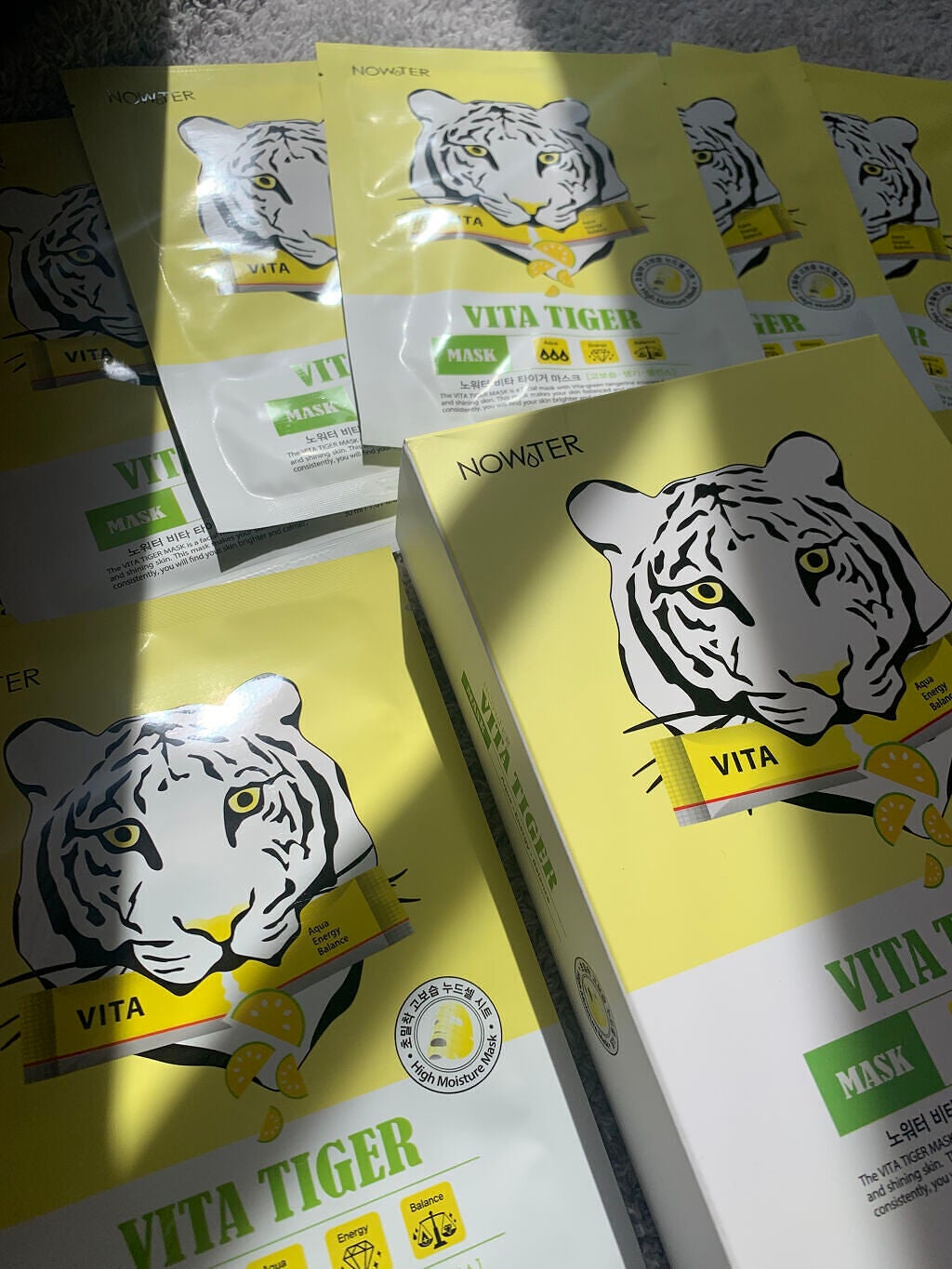 ビタタイガーマスク/NOWATER/シートマスク・パックを使ったクチコミ(1枚目)