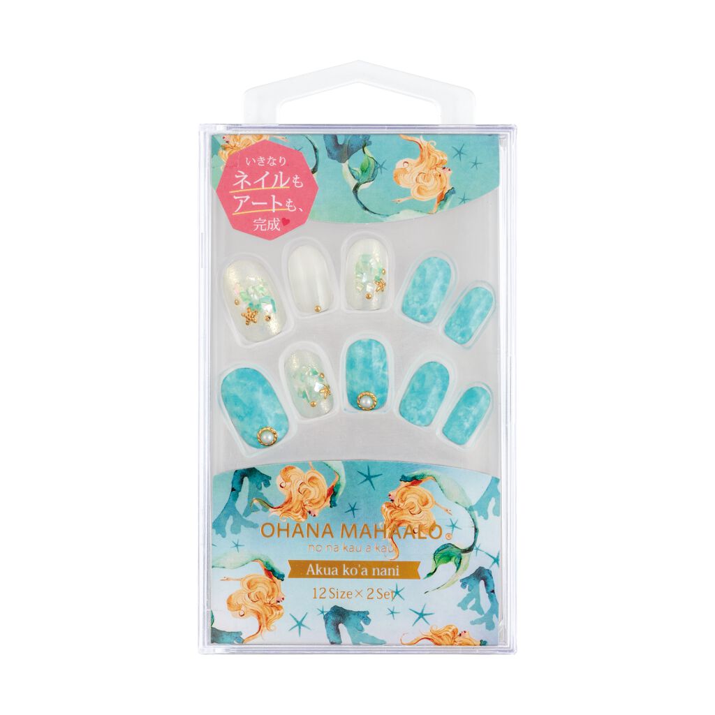 OHANA MAHAALO オハナ・マハロ　フィットミーネイルチップ OH-503〈アクア コアナニ〉