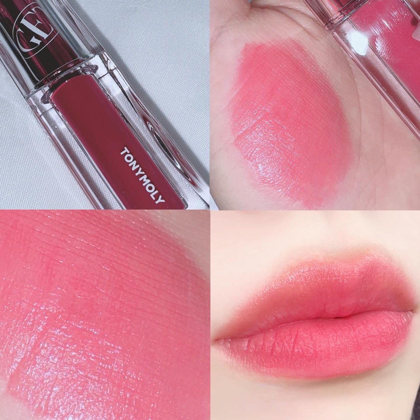 ゲットイットティント ウォーターフルバター/TONYMOLY/リップティントを使ったクチコミ(1枚目)