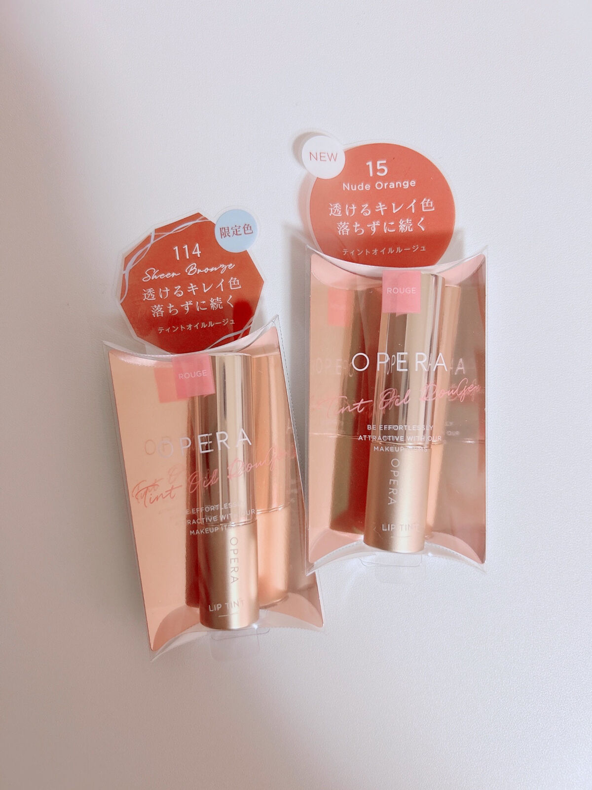 オペラ リップティント N 114 シアーブロンズ（限定色）/OPERA/リップティントを使ったクチコミ（3枚目）