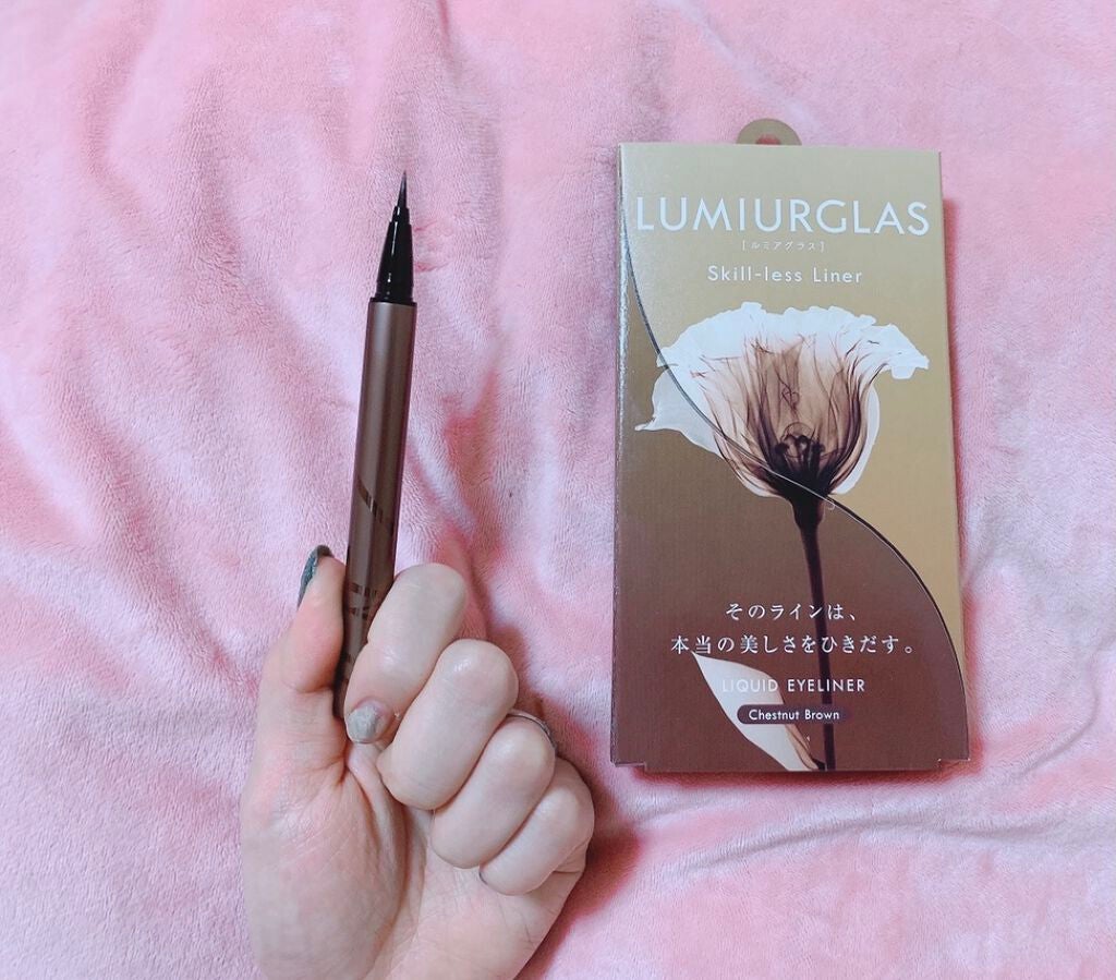 スキルレスライナー/LUMIURGLAS/リキッドアイライナーを使ったクチコミ(8枚目)