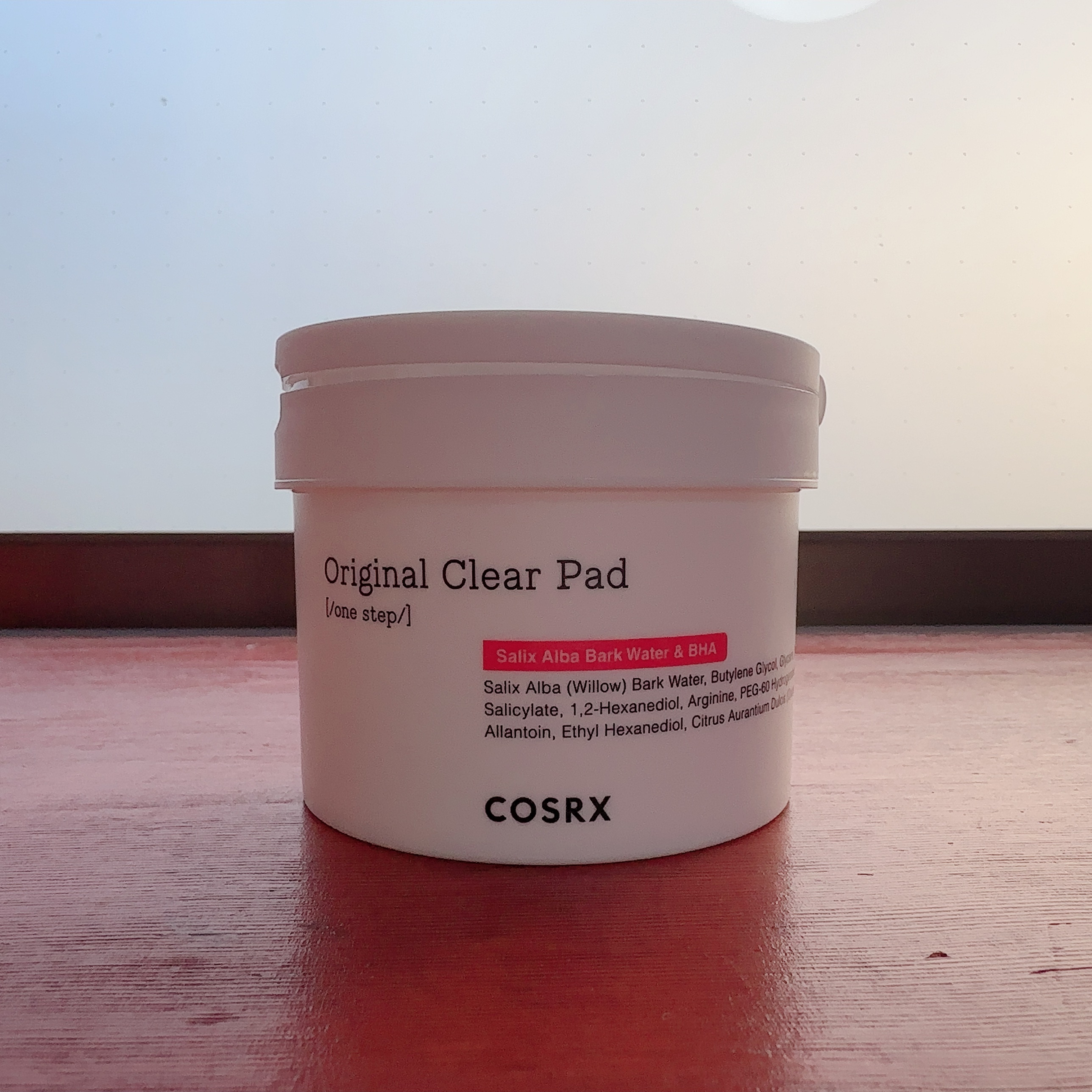 ワンステップオリジナルクリアパッド/COSRX/トナーパッドを使ったクチコミ（1枚目）