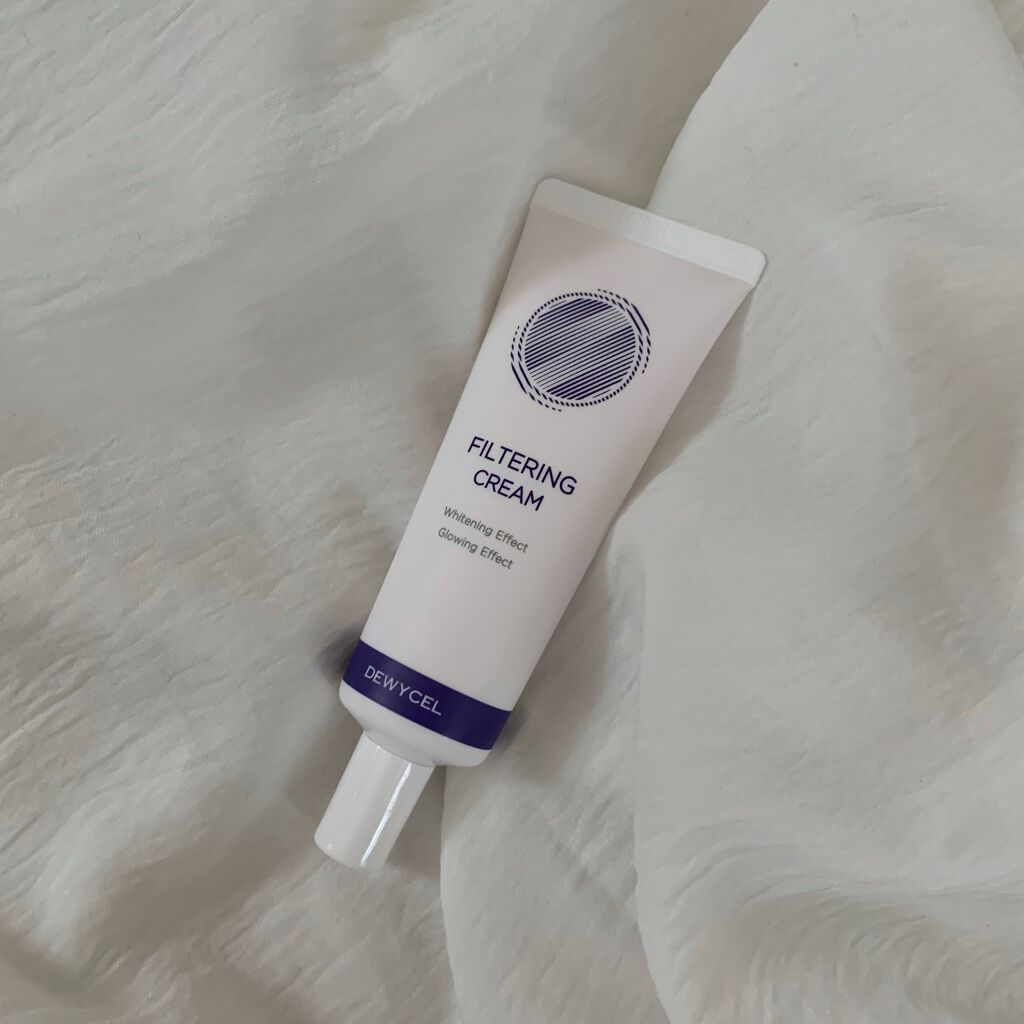フィルタリングクリーム/DEWYCEL/日焼け止めクリームを使ったクチコミ（1枚目）