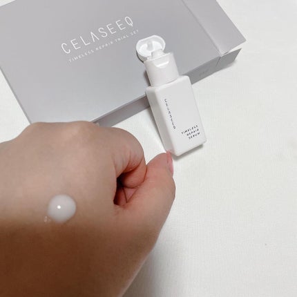 タイムレスリペア 未来肌おためしセット/CELASEEQ/スキンケアキットを使ったクチコミ(3枚目)