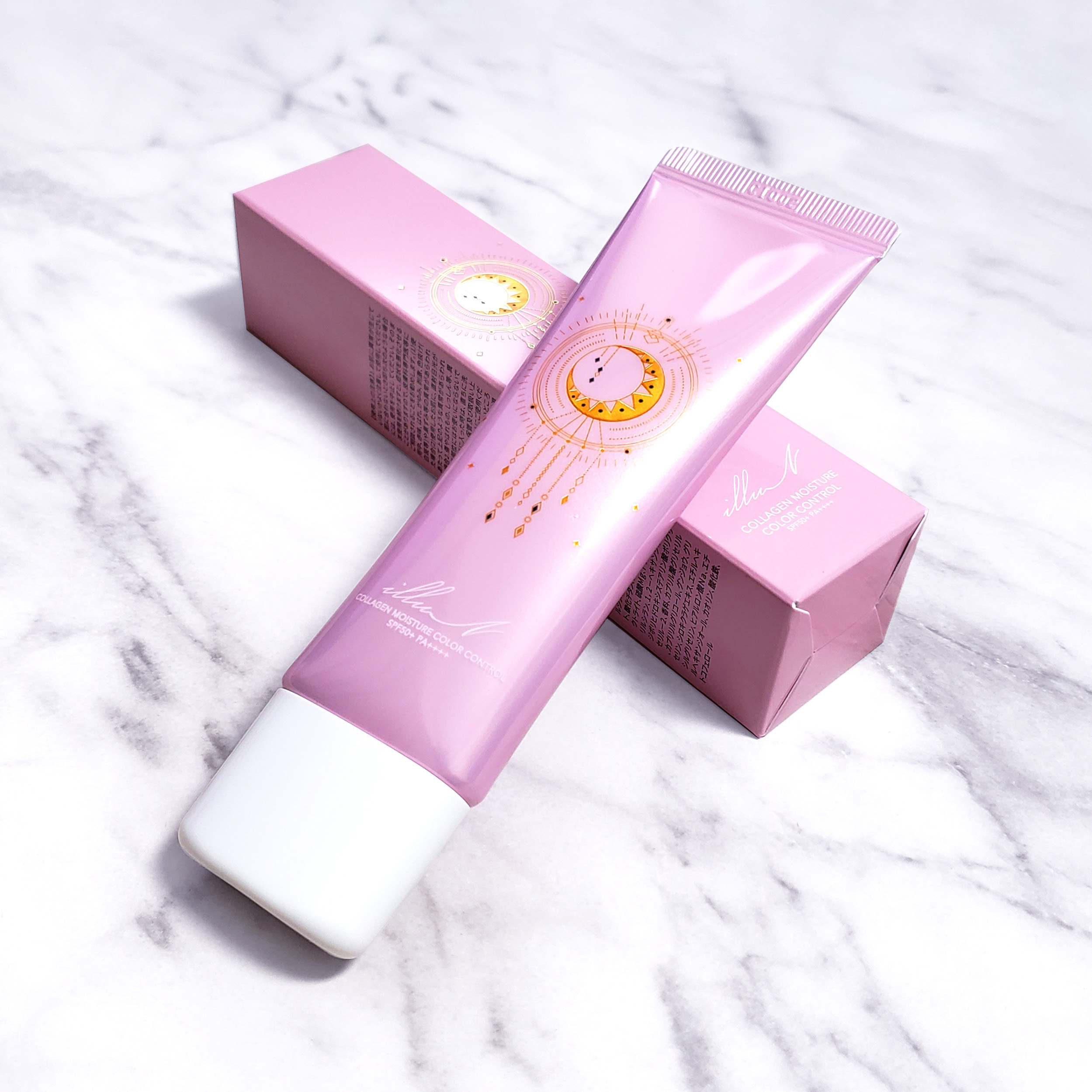 コラーゲンモイスチャーカラーコントロール/illuN/化粧下地を使ったクチコミ（2枚目）