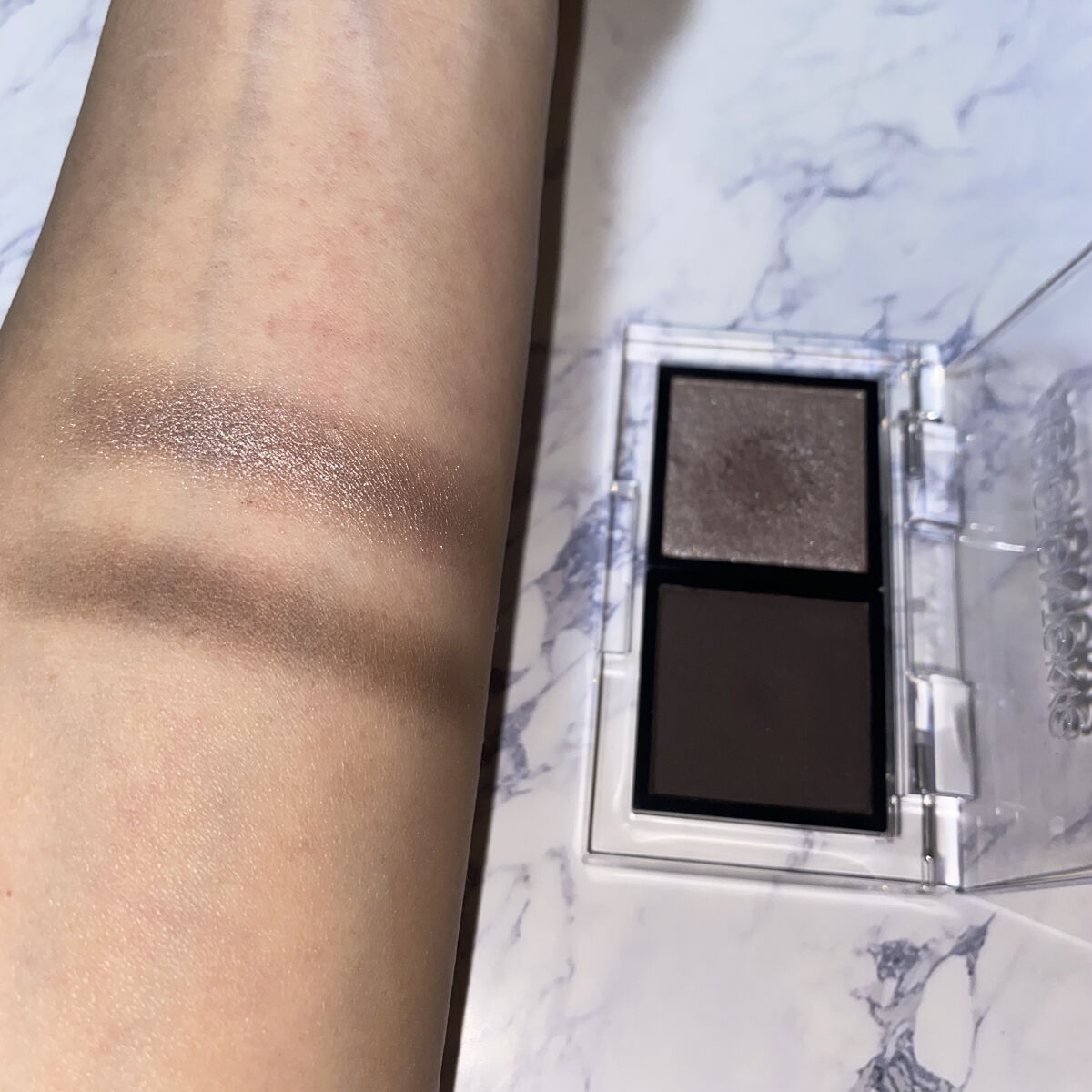 アディクション ザ アイシャドウ マット 010M The End/ADDICTION/単色アイシャドウを使ったクチコミ（3枚目）