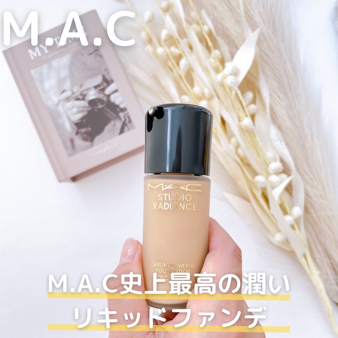 スタジオ ラディアンス セラム ファンデーション/M・A・C/リキッドファンデーションを使ったクチコミ（1枚目）
