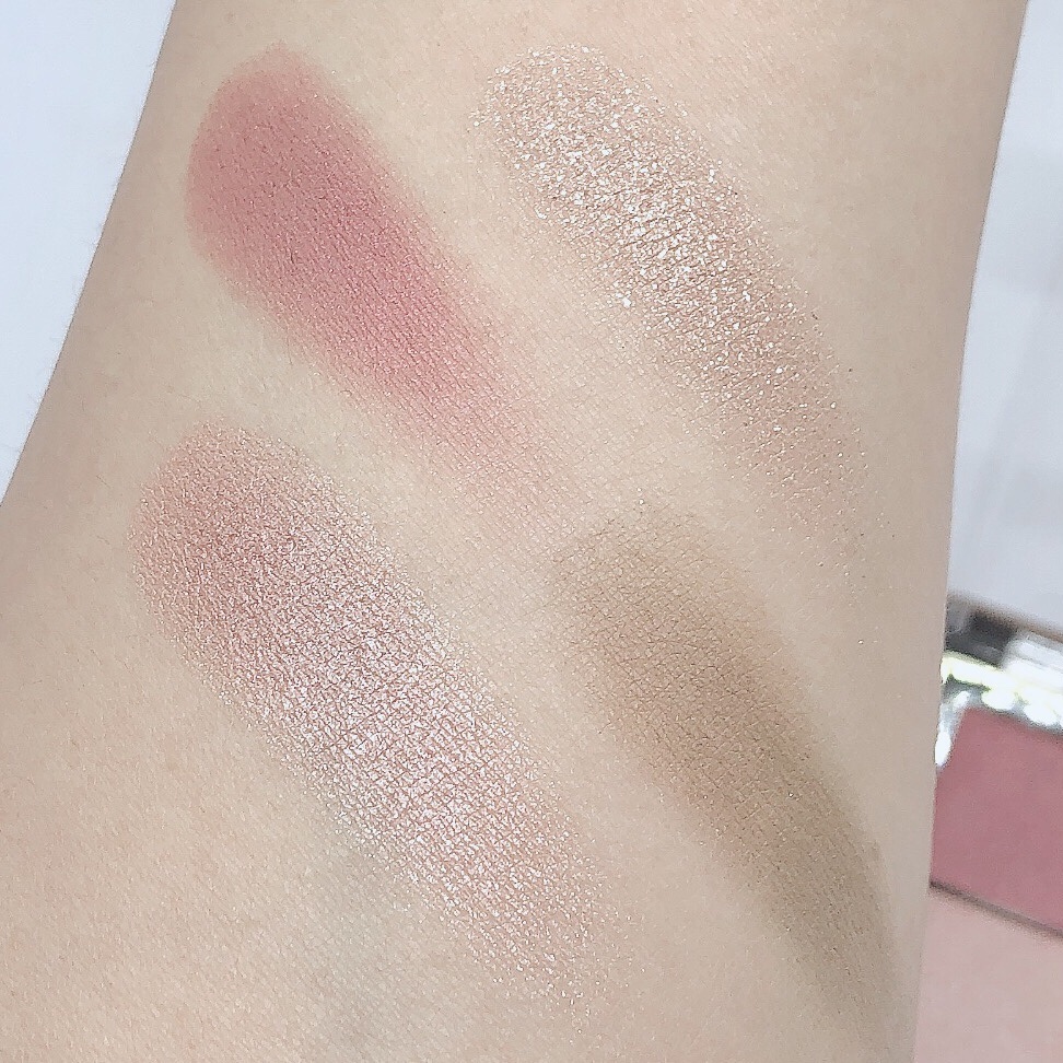 リアルクローズシャドウ/excel/アイシャドウパレットを使ったクチコミ（3枚目）