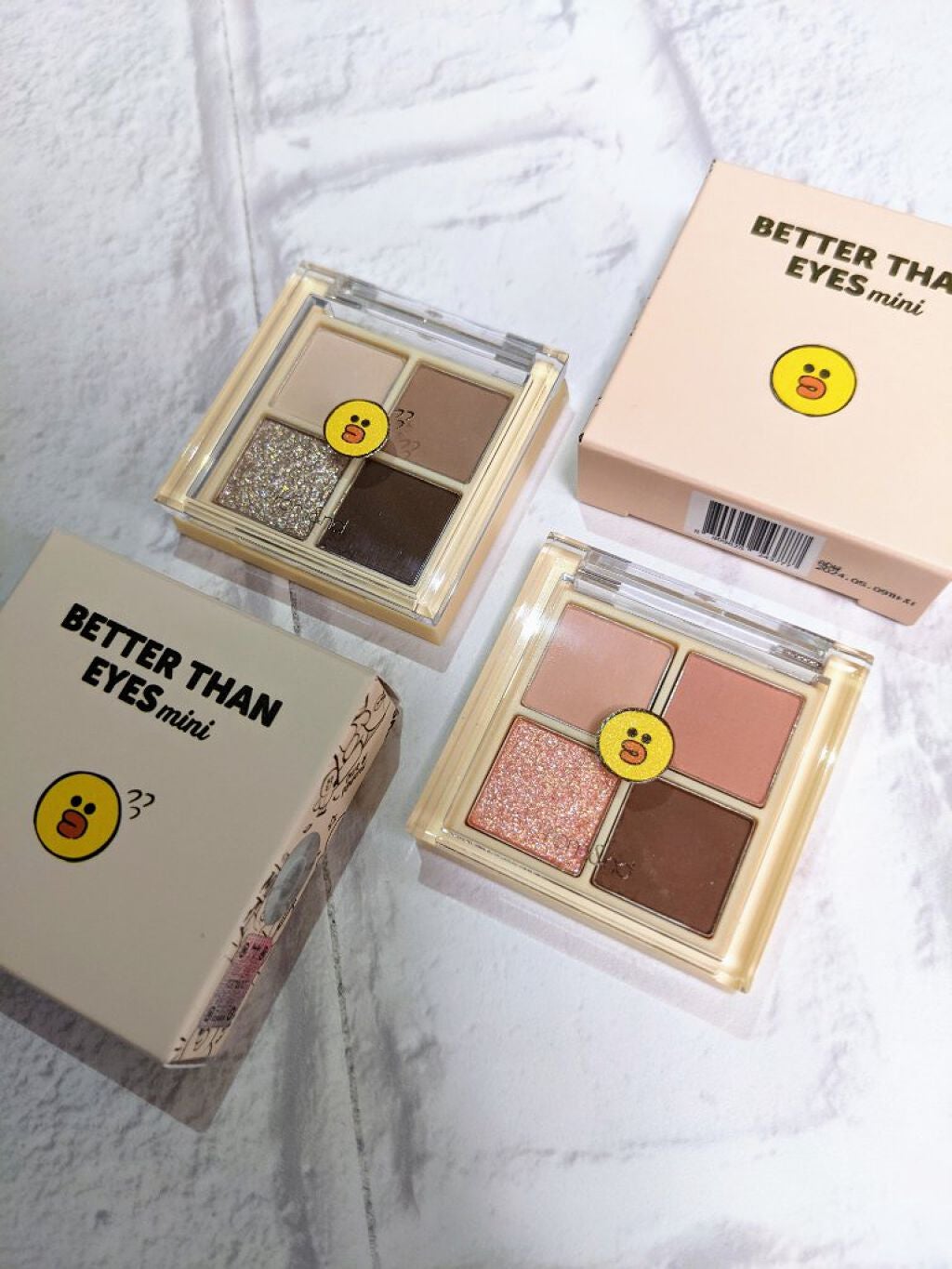 ベターザンアイズ/rom&nd/アイシャドウパレットを使ったクチコミ(4枚目)