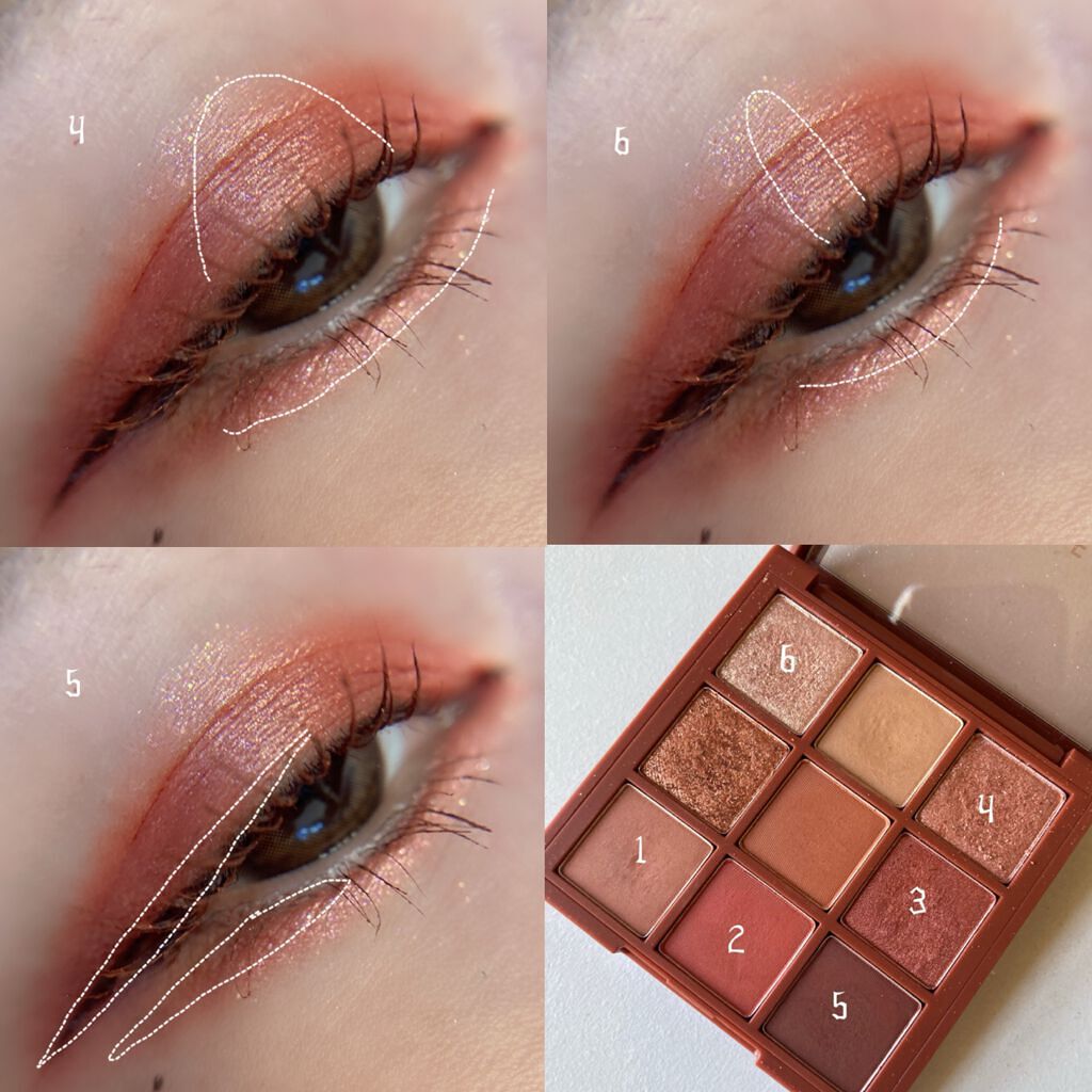 プレイカラーアイシャドウ メープルロード/ETUDE/アイシャドウパレットを使ったクチコミ（3枚目）