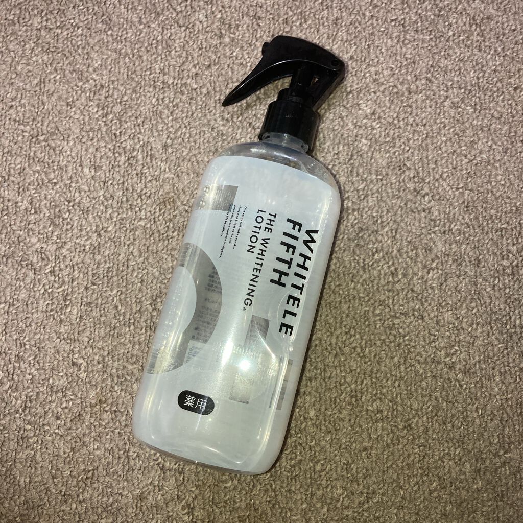薬用美白化粧水/WHITELE FIFTH/ミスト状化粧水を使ったクチコミ（1枚目）