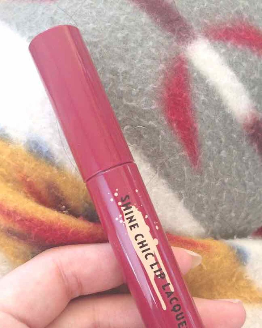 シャインシックリップラッカー/ETUDE/リップグロスを使ったクチコミ（1枚目）