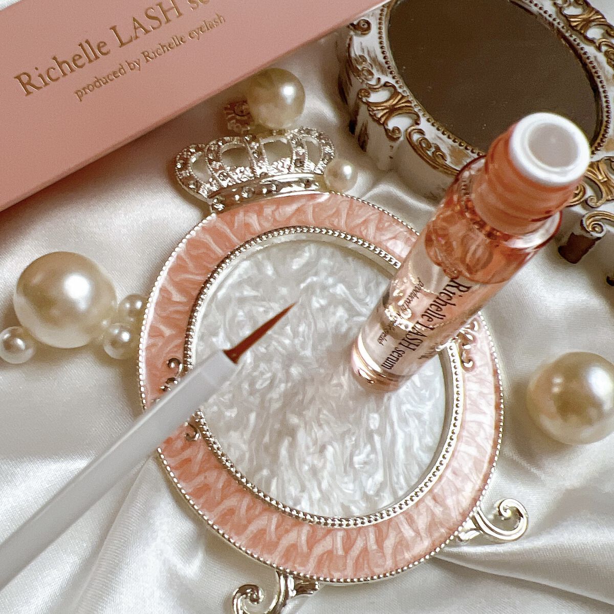 リシェルラッシュセラム/Richelle LASH serum/まつげ美容液を使ったクチコミ（3枚目）