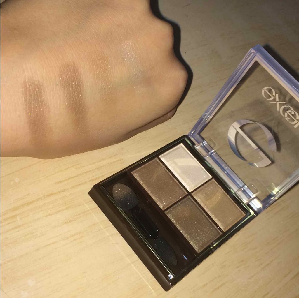 スキニーリッチシャドウ/excel/アイシャドウパレットを使ったクチコミ(2枚目)