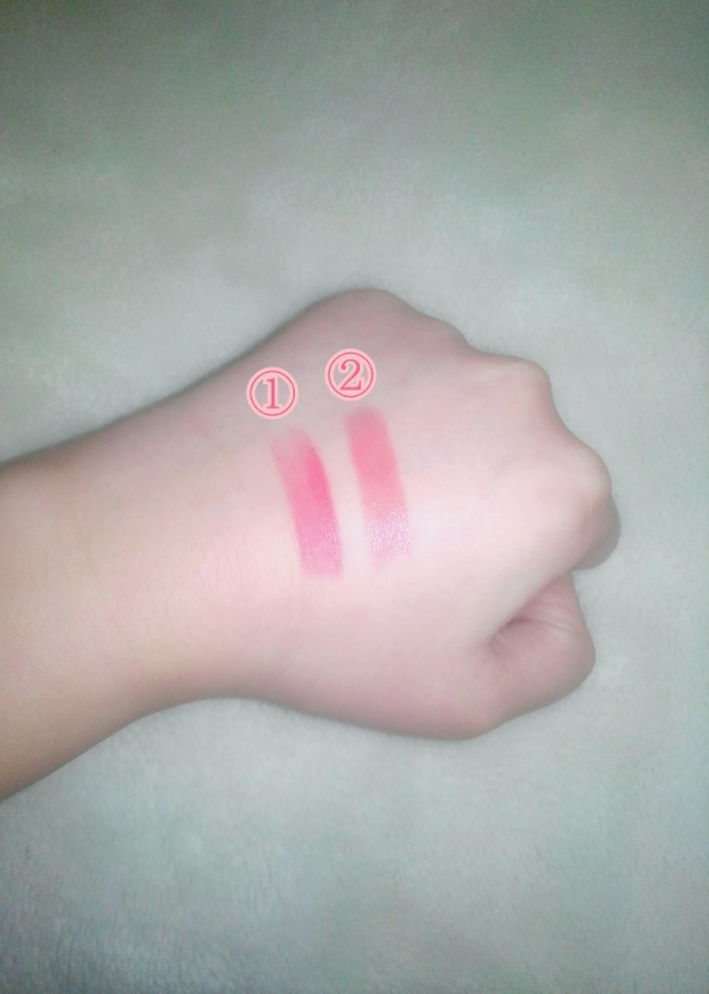 カンコレ マットリップスティック/DAISO/口紅を使ったクチコミ（3枚目）