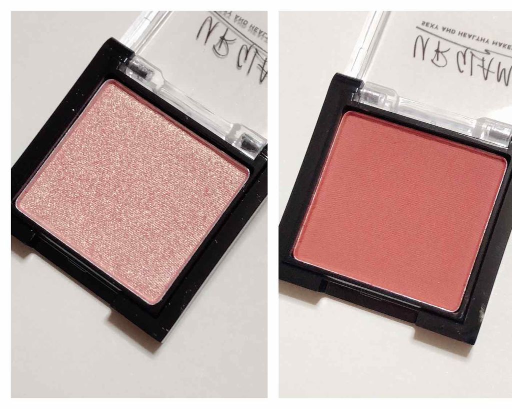 UR GLAM　POWDER EYESHADOW ブライトオレンジ〈オーロラパール〉/U R GLAM/単色アイシャドウを使ったクチコミ（2枚目）