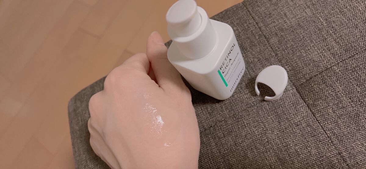 レチノール　シカ　リペア　セラム/innisfree/美容液を使ったクチコミ（3枚目）