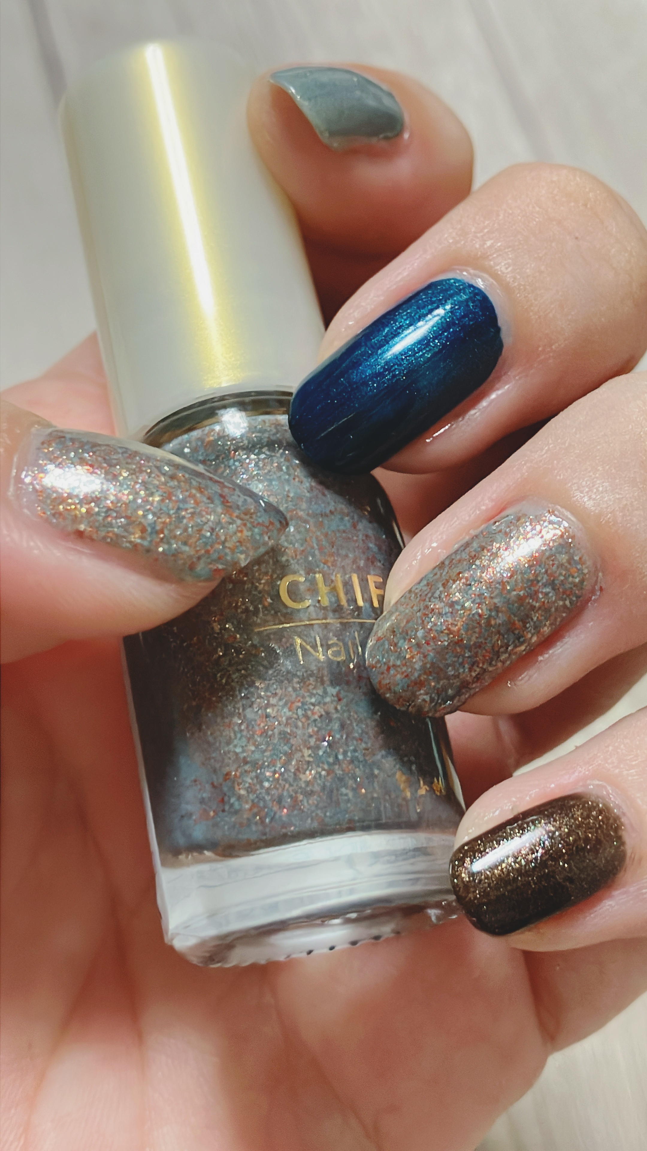 ミリオンシャイン トップコート/D-UP/ネイルトップコートを使ったクチコミ（3枚目）