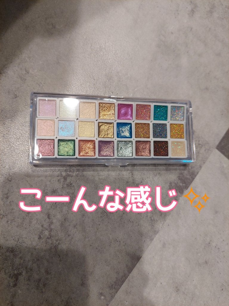 水彩パレット/セリア/ネイル用品を使ったクチコミ(3枚目)