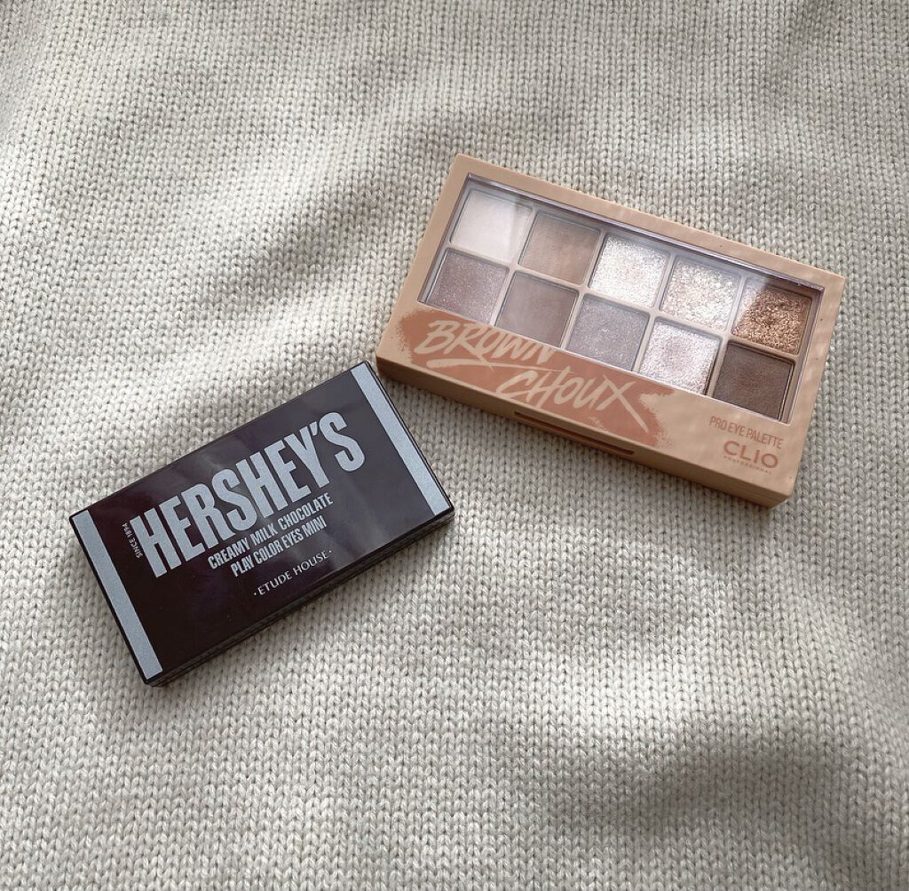 ハーシー プレイカラーアイズミニ/ETUDE/アイシャドウパレットを使ったクチコミ（1枚目）